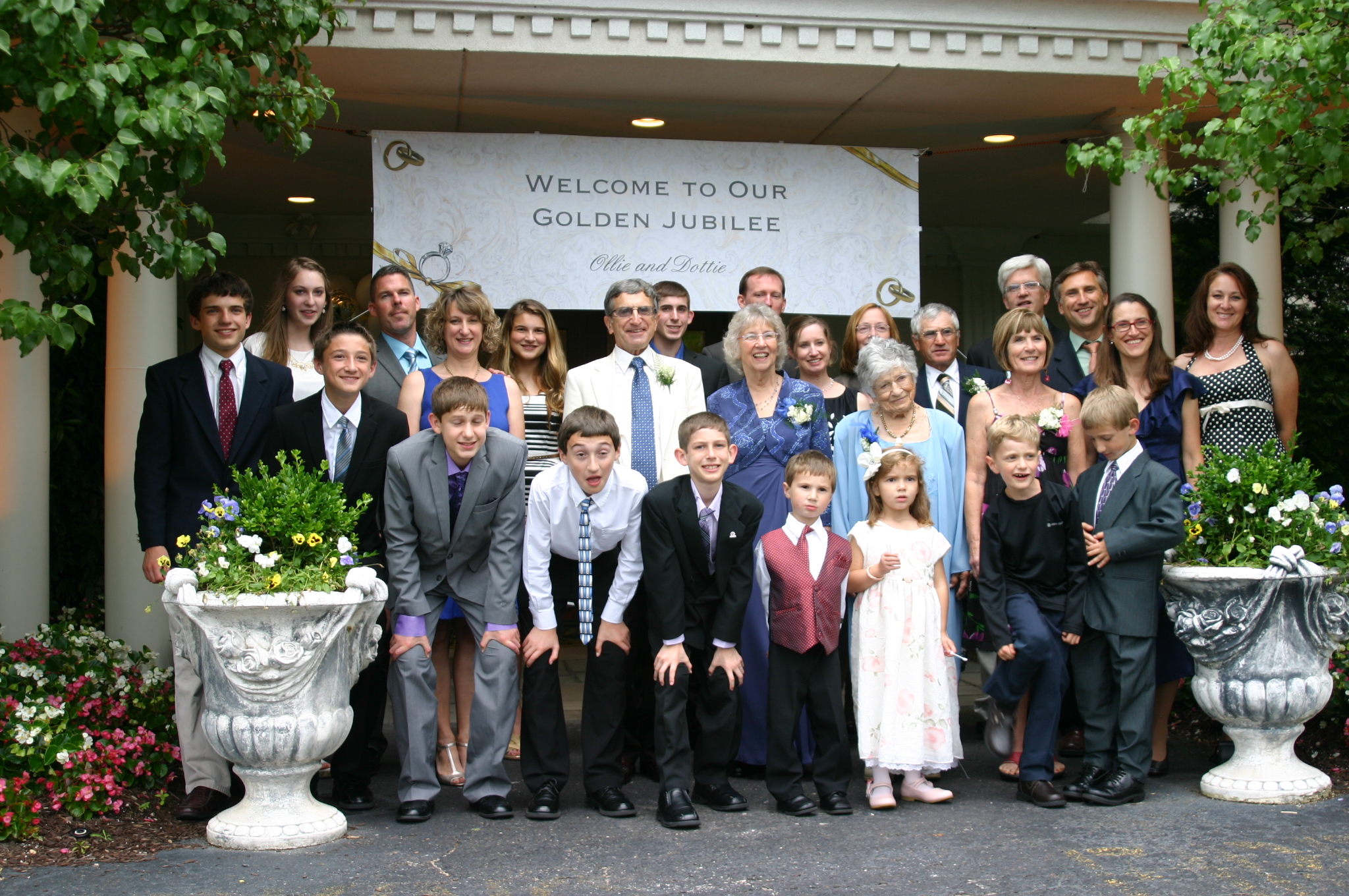 Oliver & Dottie Perrys 50th Anniversary Jubilee Celebration